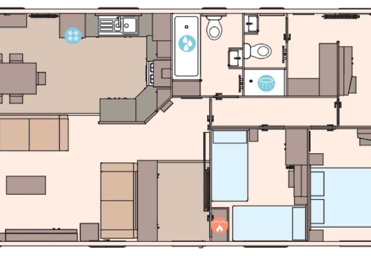 Mobile home in Rye Harbour - River View - Overlooking the river 