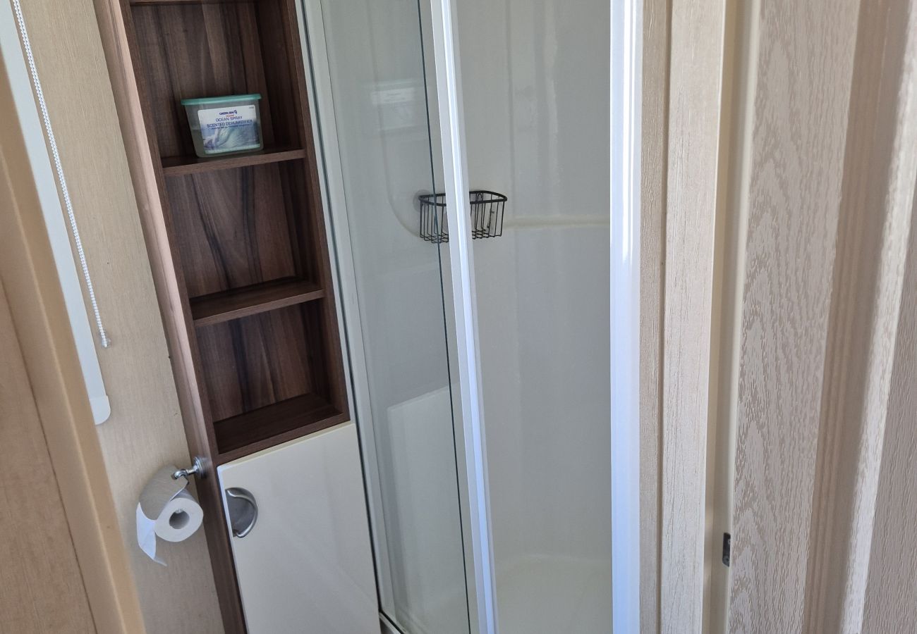 Mobile home in Camber - Weeping Willow - 3 bedrooms with decking sleeps 8